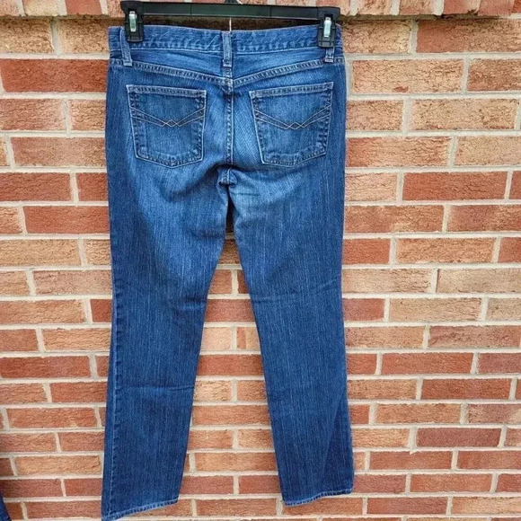 GAP Straight Fit Jeans Women's Size 6 Long - Picture 2 of 5